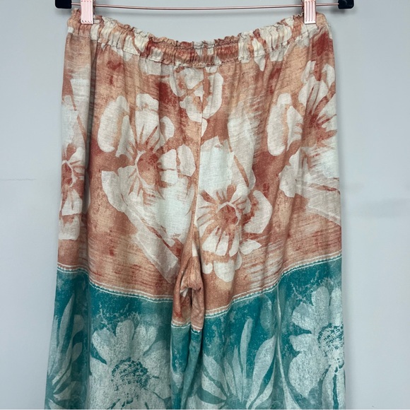 BY ANTHROPOLOGIE LINEN WIDE LEG PANTS SIZE SMALL - Picture 9 of 11